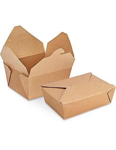 TAKE AWAY KRAFT 45OZ 1380ML  PAQ  25UDS