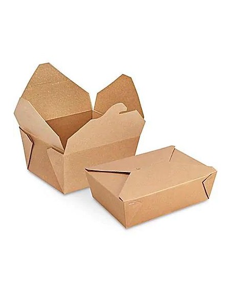 TAKE AWAY KRAFT 45OZ 1380ML  PAQ  25UDS 