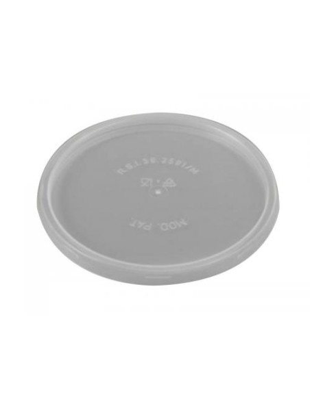 TAPA REDONDA PP INYECT 500ML CAJ600UND  PAQ50UND 