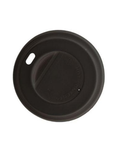 TAPA TRAVEL NEGRA 12/16 OZ  ECONO LID   10X100  