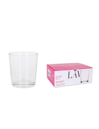 VASO DE CRISTAL 295CC  - CAJA 6 UDS