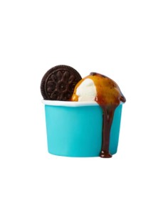 VASO PAPEL HELADO 3 OZ  8ML   PAQ 50UDS  2