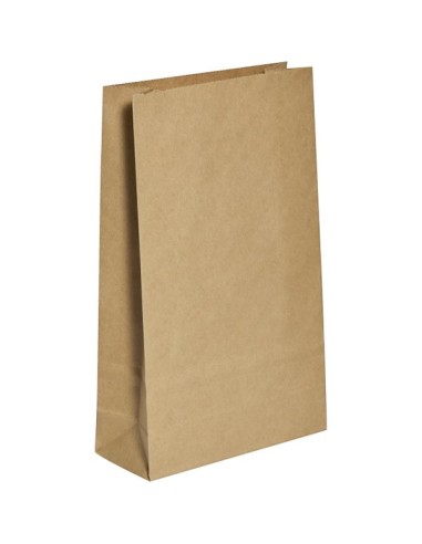 BOLSA AMERICANA DE PAPEL KRAFT 25X37 12CM  250UD 