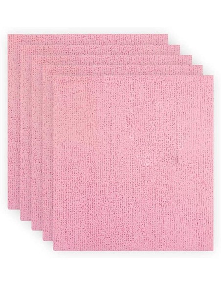 BAYETA PVAPLUS ABSORBENTE 38X35CM ROSA  PAQ 5UD  BAYETA PVAPLUS ABSORBENTE 38X35CM ROSA  PAQ 5UD
