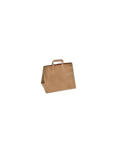 NASE Distribuciones | Bolsa asa plana kraft 32x26x22