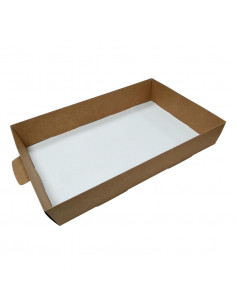 BANDEJA DE CATERING C/ VENTANA 467X328X78MM  25UD  2