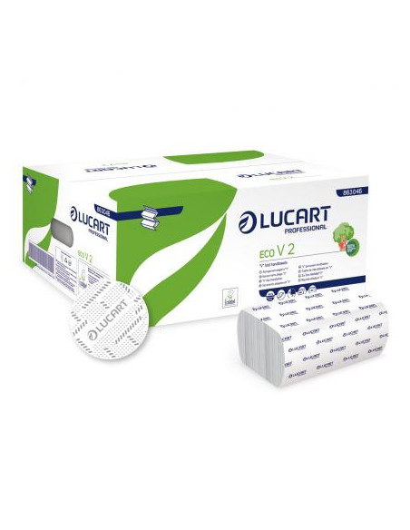 TOALLA LUCART ECO 86346  CAJA 3800 TOALLAS  TOALLA LUCART ECO 86346  CAJA 3800 TOALLAS