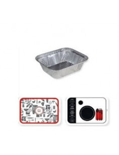 TAPA ENVASE DE ALUMINIO 470CC CAJA 10PAQ  100UD  2