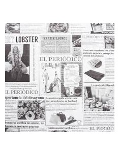 PAPEL ANTIGRASA PERIODICO 14X25CM  PAQ  1000UDS  2