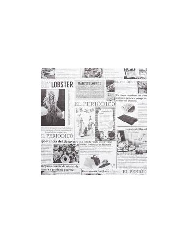 PAPEL ANTIGRASA PERIODICO 14X25CM  PAQ  1000UDS 