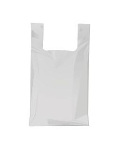BOLSA CAMISETA BCO 35X40 50MY 70  RECICLADO  100UD