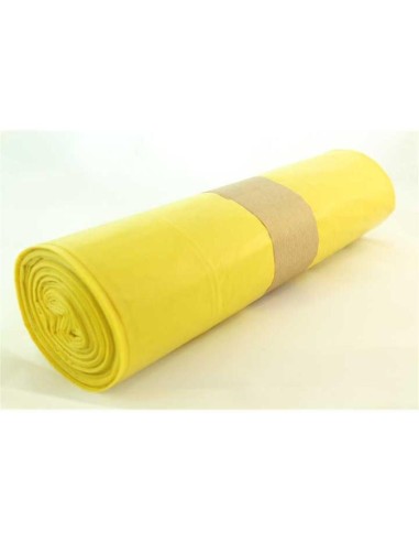 BOLSA BASURA AMARILLO 90X120 G120 30RCAJA  R 10UD 