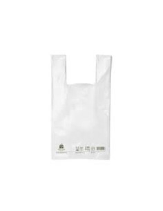 BOLSA CAMISETA BCO 40X50 50MY 70  RECICLADO 100UD  2
