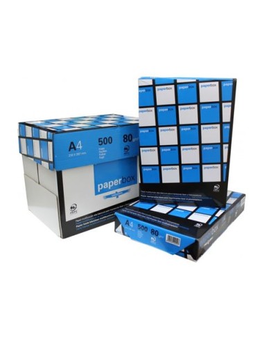 CAJA DE 5 PAQUETES DE FOLIOS  80GR   2500H 