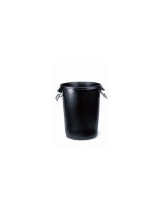 CUBO BASURA IND 50 LITROS NEGRO