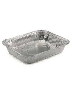 ENVASE ALUMINIO RECTANGULAR 2200CC  TIRA DE 125UN  2