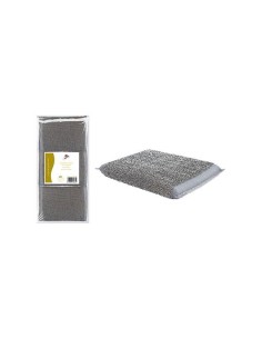 ESTROPAJO CON ESPONJA ACERO INOXIDABLE  6UND   2