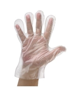 GUANTE POLIET TRANSP HDPE FRUTA CA 100P  100U     2