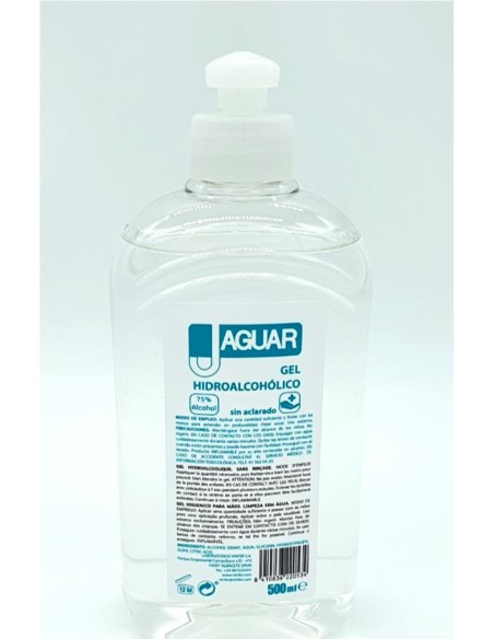 Gel Hidroalcohólico Jaguar 500ml